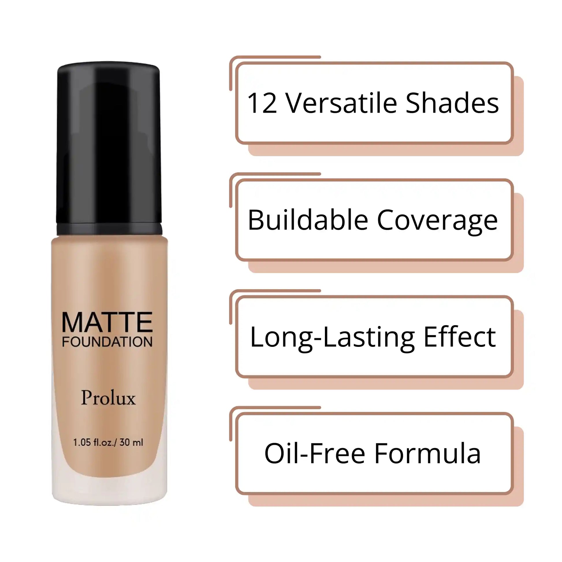 Px Look Lightweight Matte Foundations, lightweight matte foundation, matte foundations, best full coverage matte foundation