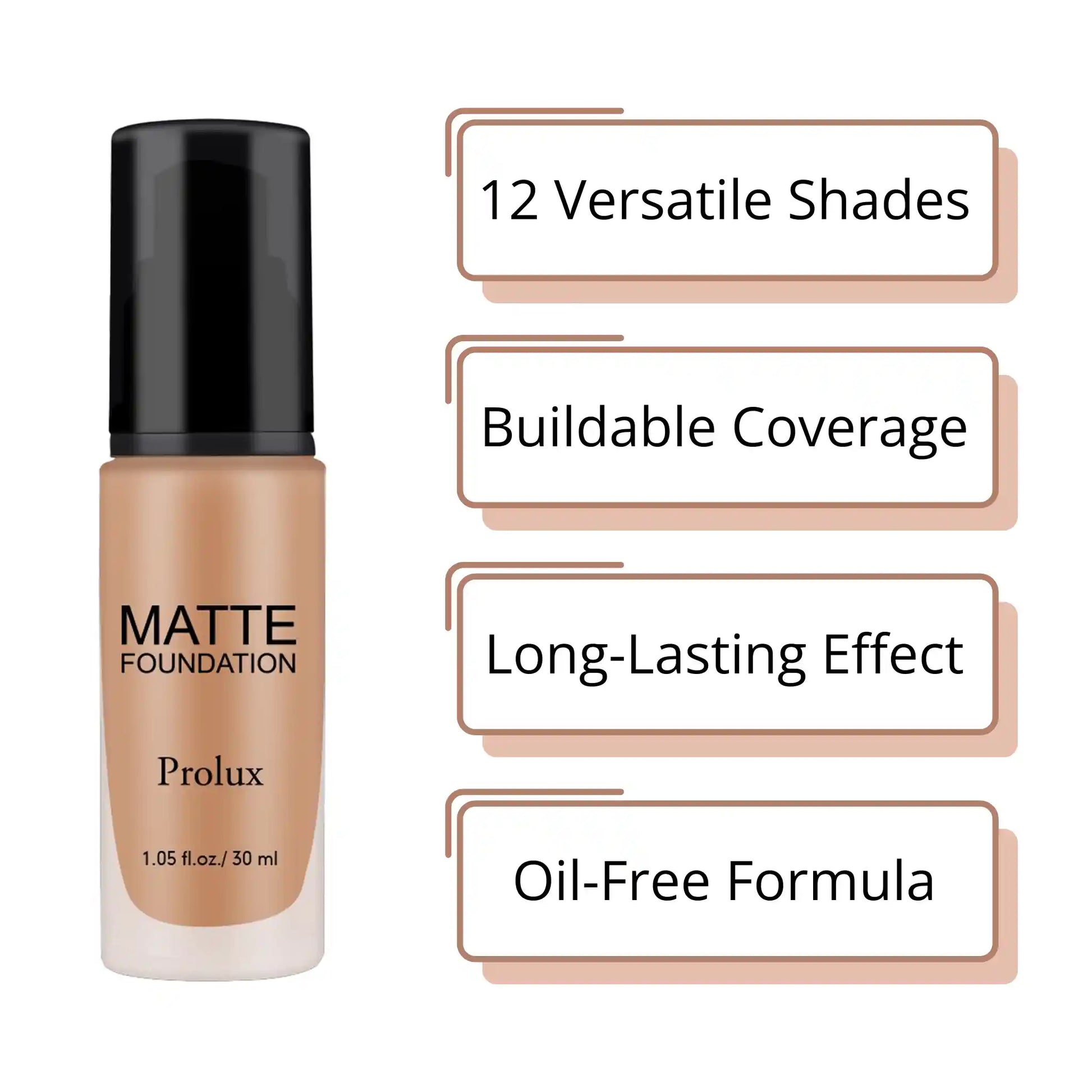 Px Look Lightweight Matte Foundations, lightweight matte foundation, matte foundations, best full coverage matte foundation
