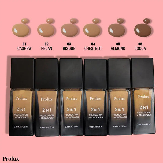 2 in 1 foundation and concealer, foundation and concealer
