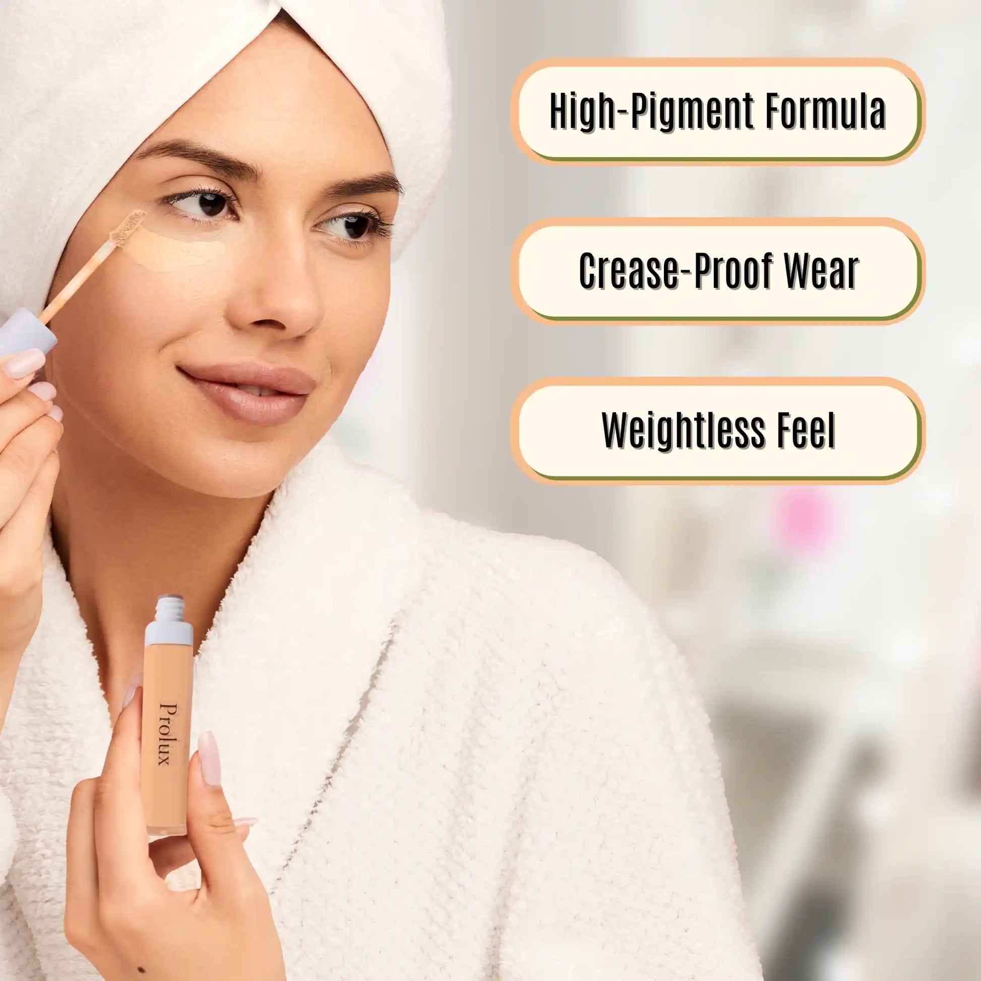 Prolux Concealer For Dark Circles, Good Concealer For Dark Circles, Great Concealer For Dark Circles