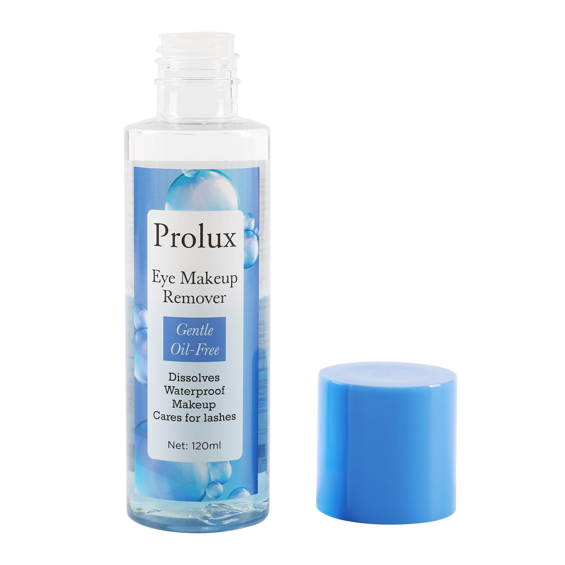 Prolux Eye Makeup Remover, gentle eye makeup remover​, oil free eye makeup remover​, best eye makeup remover for sensitive eyes​