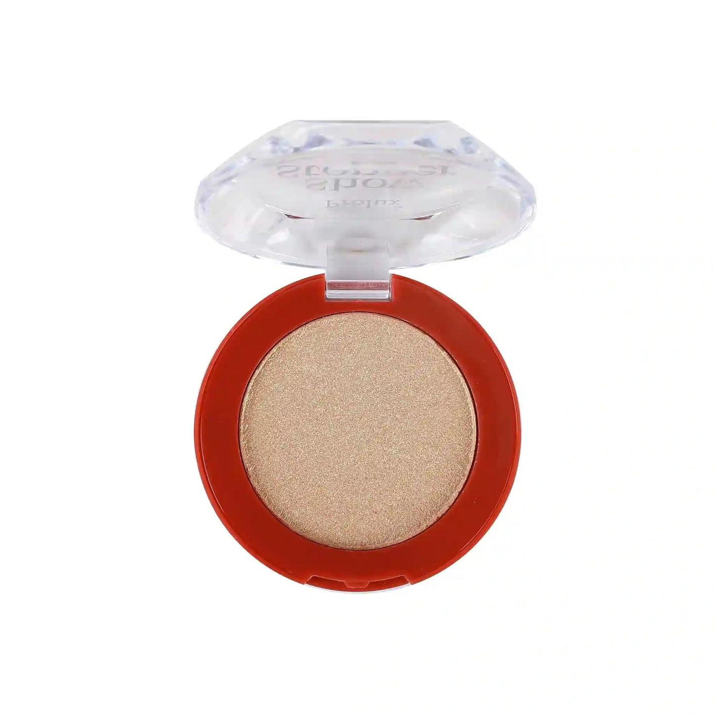 Show Stopper: Shimmer Highlighter, shimmer highlight, shimmer highlighter, shimmer highlight powder.