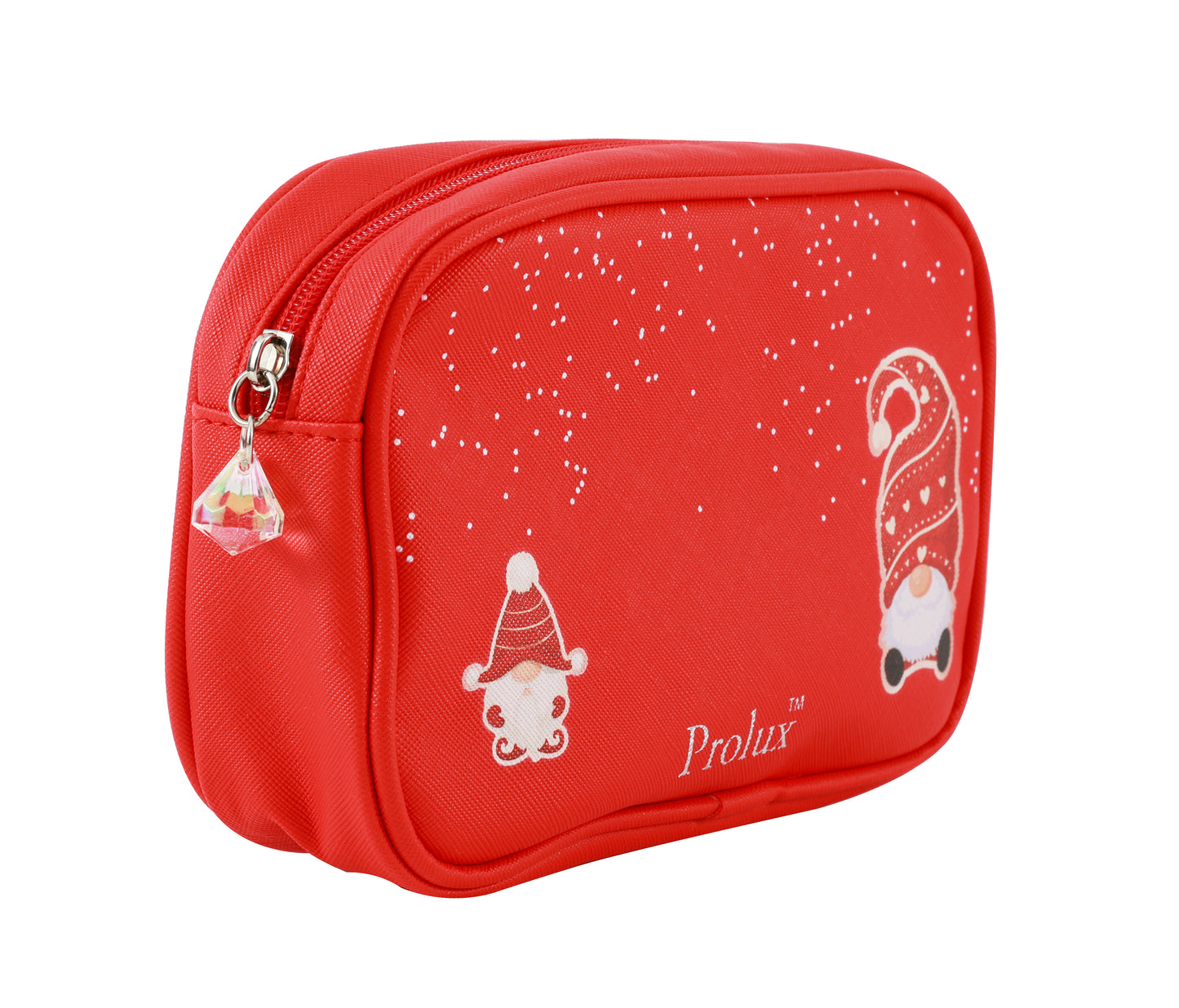 Wrapped in Gnome: Makeup Brush & Cosmetic Bag