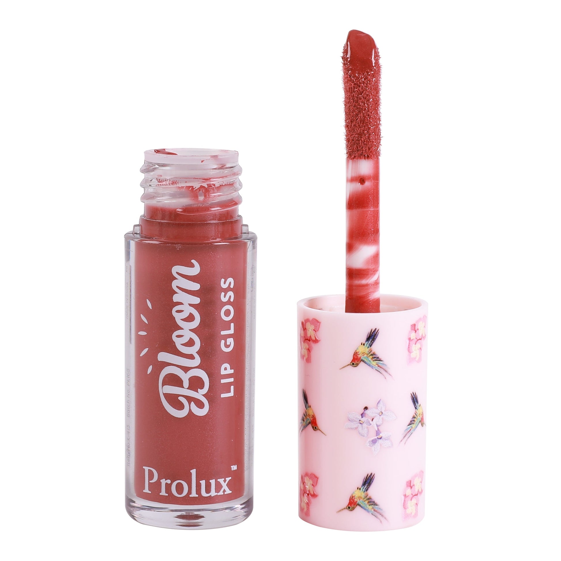 Prolux Bloom Lip Gloss, colored lip gloss, long lasting lip gloss