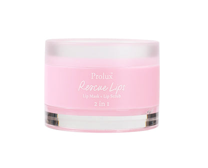 Prolux Rescue Lips 2 in 1 Lip Mask and Lip Scrub, lip scrub and lip mask