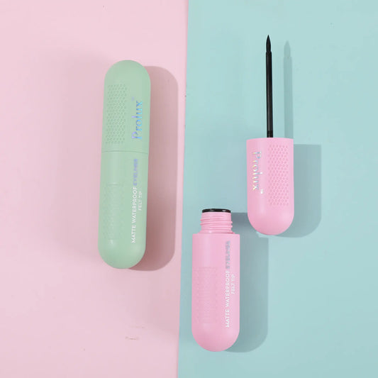 Matte Felt Tip Eyeliner - Waterproof, felt tip eyeliner best