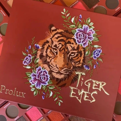 Tiger Eyes Eyeshadow Palette, Compact Eyeshadow Palette, Portable Eyeshadow Palette, Blendable Eyeshadow Palette
