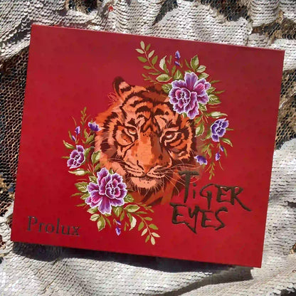 Tiger Eyes Eyeshadow Palette, Compact Eyeshadow Palette, Portable Eyeshadow Palette, Blendable Eyeshadow Palette