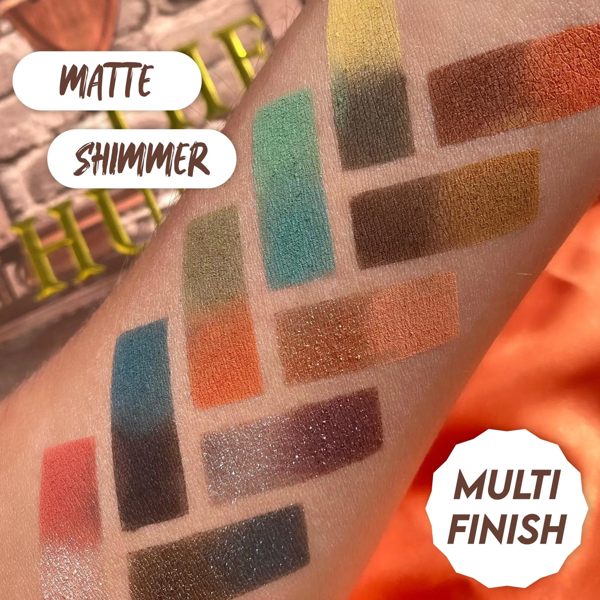 La paleta de sombras de ojos Hunter