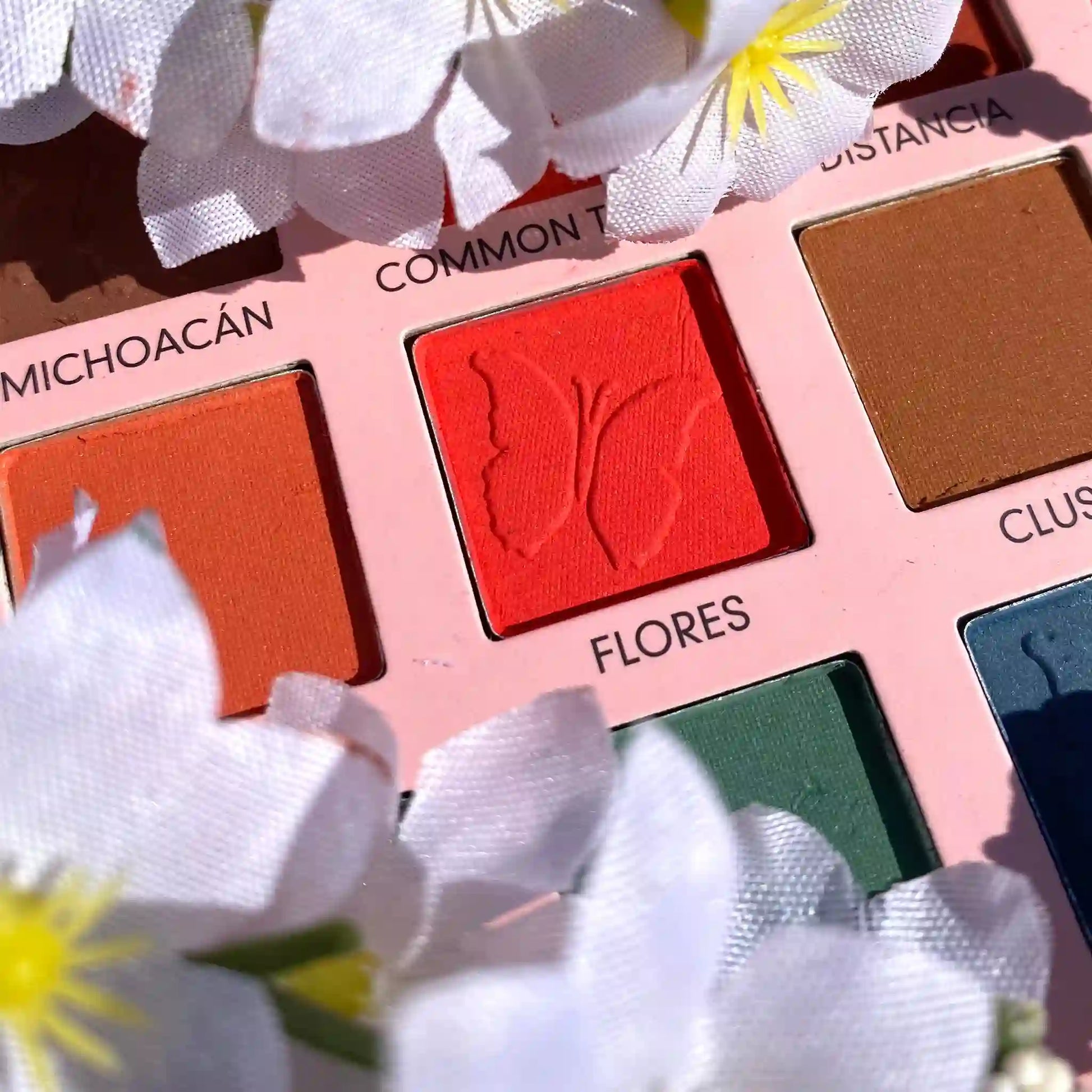 Monarka Eye Shadow Palette, shimmer eye shadow palette, matte eye shadow palette