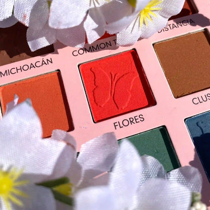Monarka Eye Shadow Palette, shimmer eye shadow palette, matte eye shadow palette