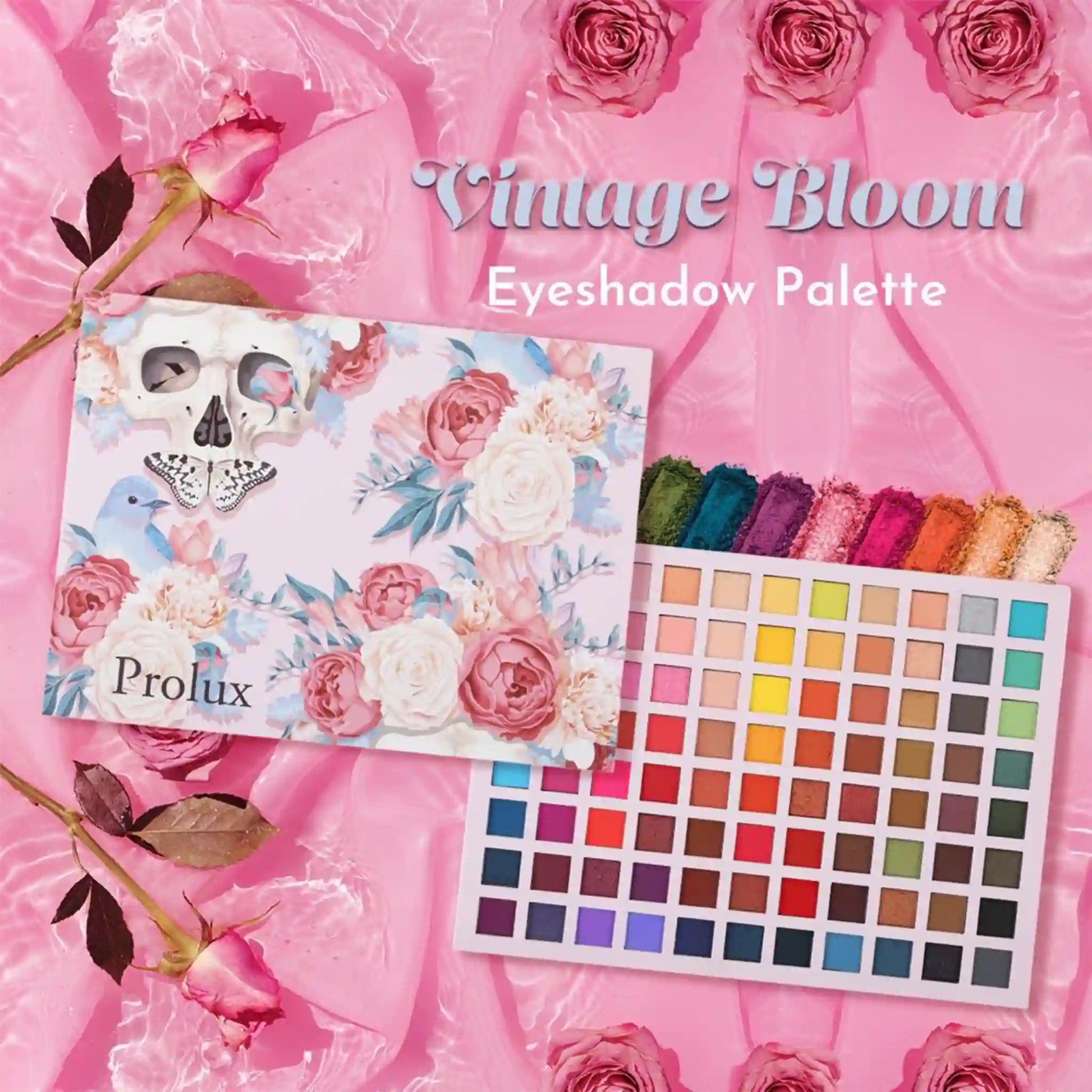 Vintage Bloom Eyeshadow Palette, best makeup eyeshadow palette, best eyeshadow palette, Vintage Eyeshadow Palette.