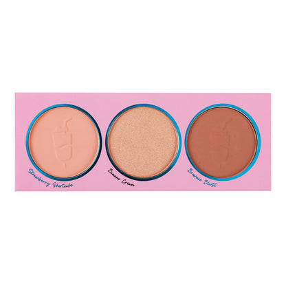 Malt Shoppe Face Palette, best face palette, face makeup palette, all in one makeup palette
