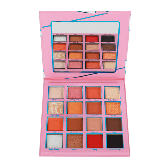 Fabulous 50's Eyeshadow Palette, shimmer eyeshadow palette, matte eyeshadow palette​, glitter eyeshadow palette