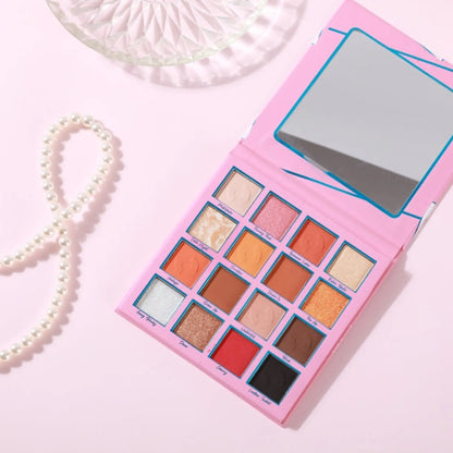 Fabulous 50's Eyeshadow Palette, shimmer eyeshadow palette, matte eyeshadow palette​, glitter eyeshadow palette