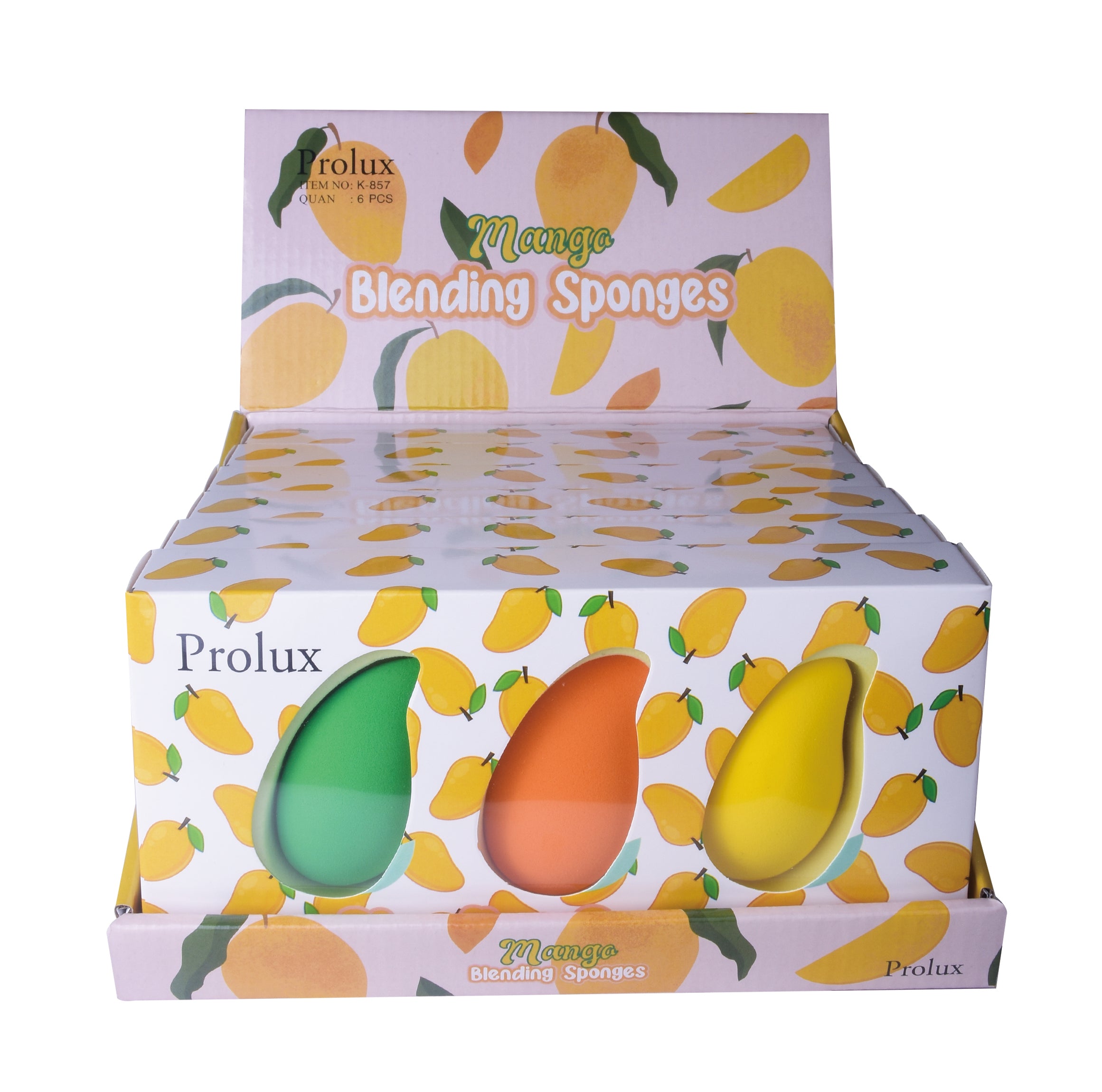 Esponjas mezcladoras de mango Prolux