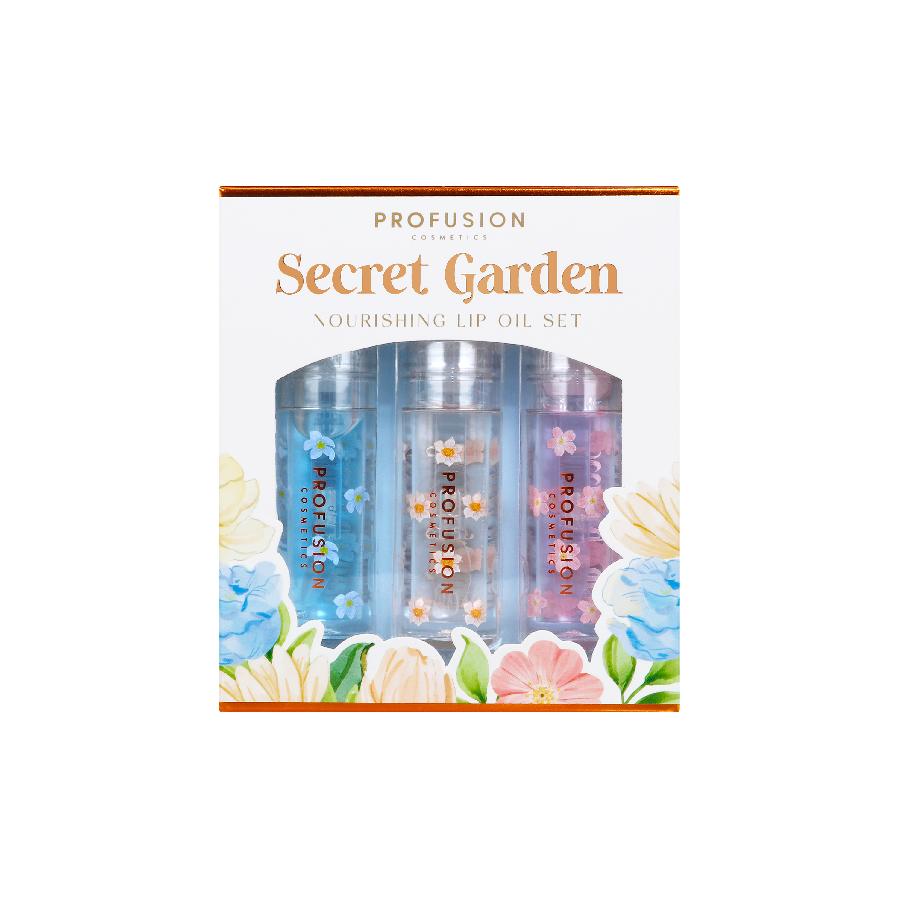 Petal Perfect | Secret Garden Nourishing Lip Oil Set