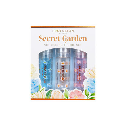 Petal Perfect | Secret Garden Nourishing Lip Oil Set