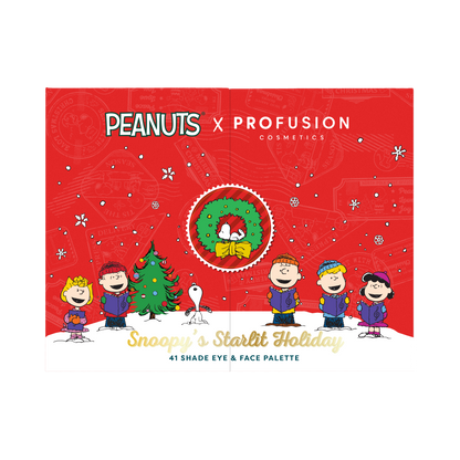 Peanuts Holiday | Snoopy's Starlit Holiday 41 Shade Face & Eye Palette