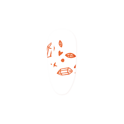 Bolígrafo de Arte Naranja