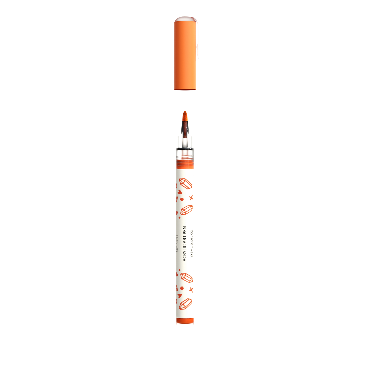 Bolígrafo de Arte Naranja
