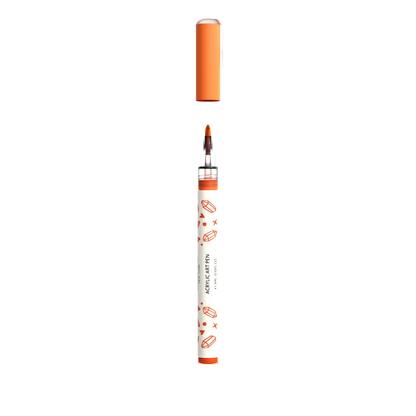 Bolígrafo de Arte Naranja