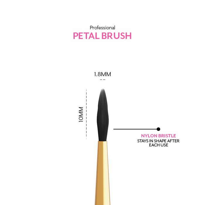 Pincel Profesional para Uñas con Diseño de Pétalo