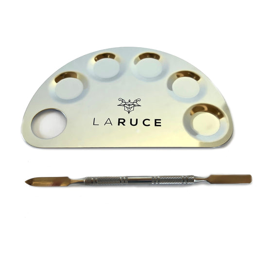 LARUCE Mixing Plate + Spatula