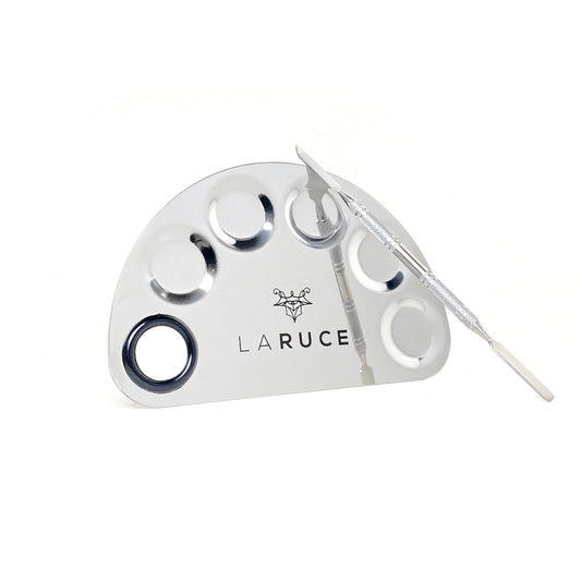 LARUCE Mixing Plate + Spatula