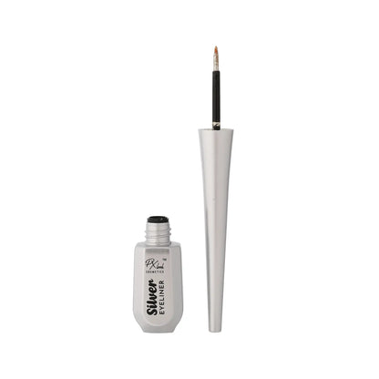 Gold and Silver Eyeliner
