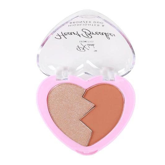 PxLook HeartBreaker Highlighter and Bronzer Duo, bronzer and highlighter duo