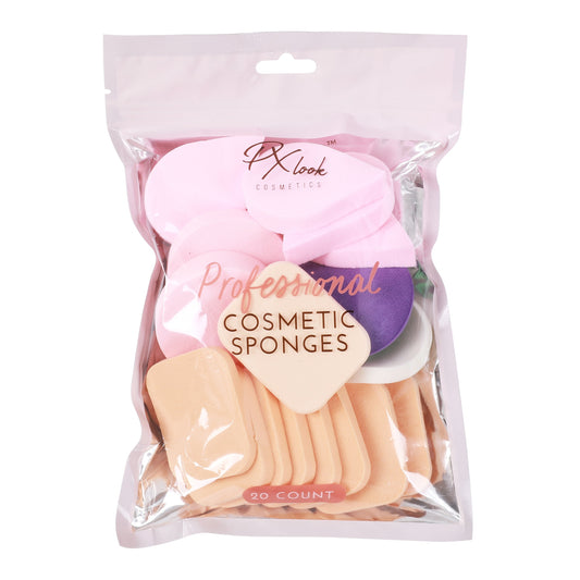 PxLook Professional Cosmetic Sponges, makeup sponges, cosmetic sponge​, cosmetic blending sponge​
