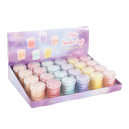 PxLook Mini Powder Puff Set, powder puffs, makeup powder puffs
