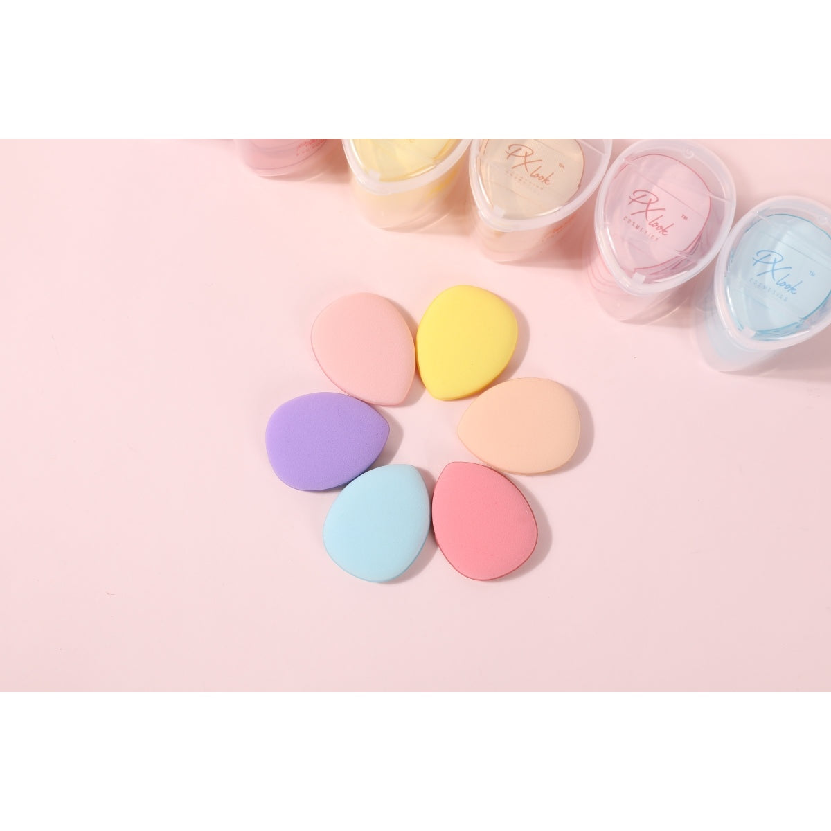 PxLook Mini Powder Puff Set, powder puffs, makeup powder puffs