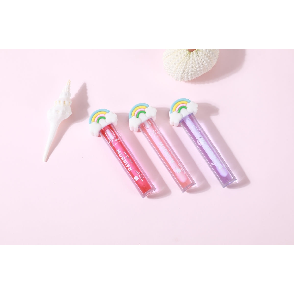 PxLook Rainbow Lip Gloss Set, scented lip glosses, best lip gloss, bubble gum lip gloss