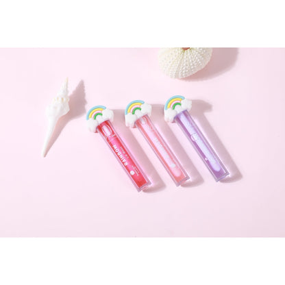 PxLook Rainbow Lip Gloss Set, scented lip glosses, best lip gloss, bubble gum lip gloss