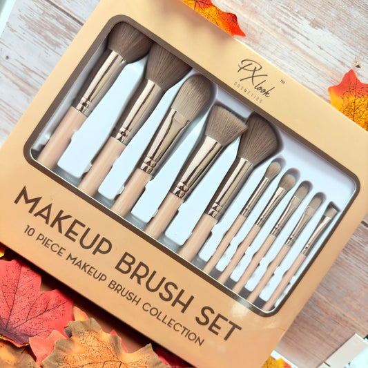 Makeup Brush Set - 10 Piece Makeup Brush Collection, best makeup brush set​