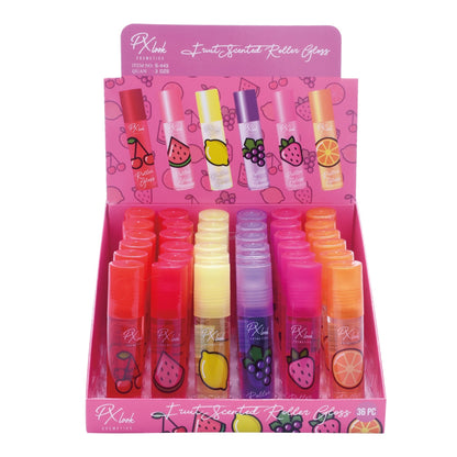 PxLook Roller Gloss, scented lip gloss, best lip gloss, roller lip gloss