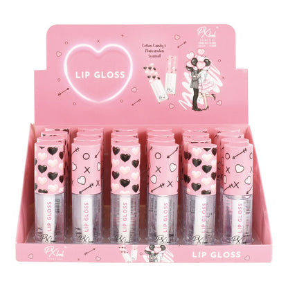 PxLook Valentine's Day Lip Gloss, scented lip gloss, best lip gloss, clear lip gloss