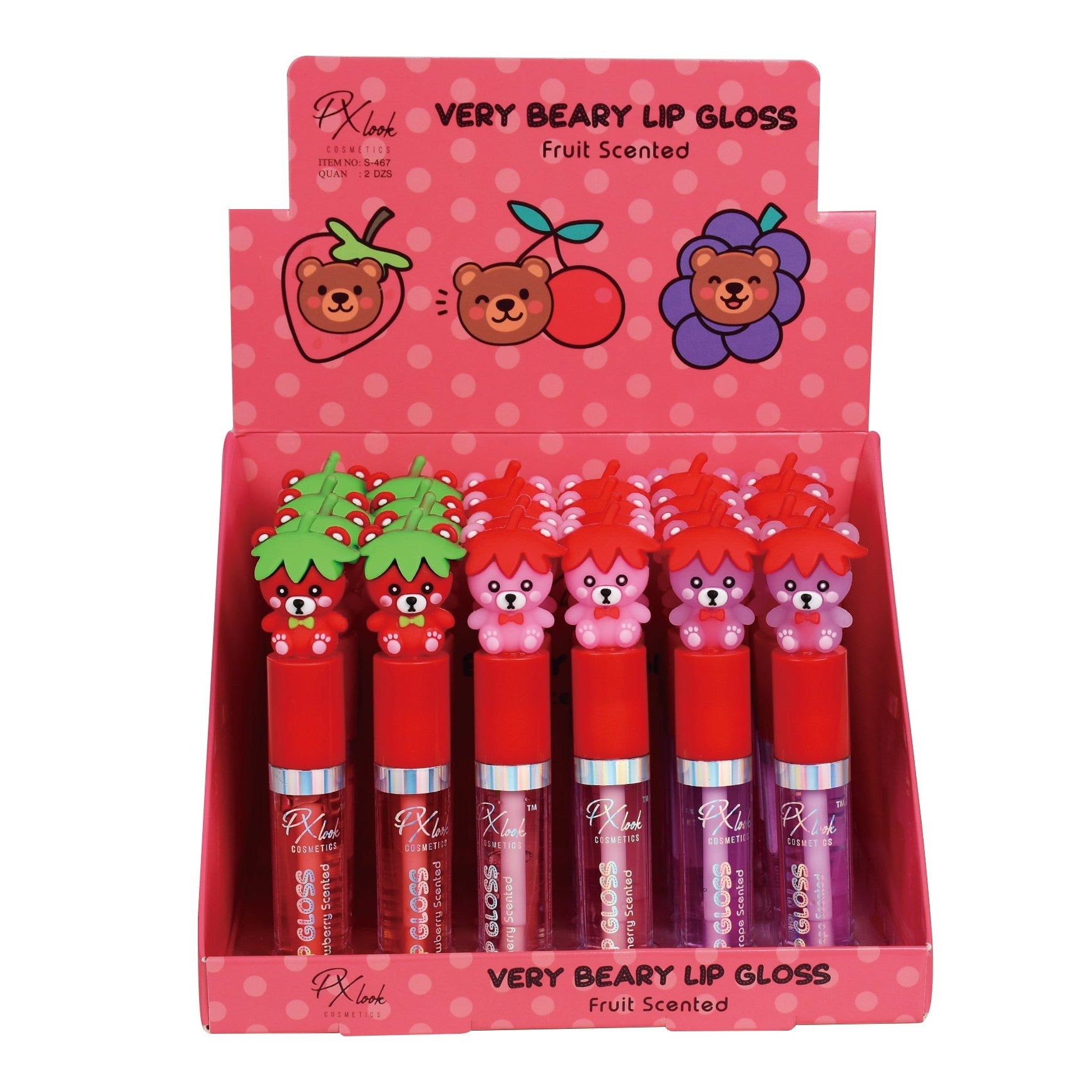 PXLOOK VERY BEARY LIP GLOSS