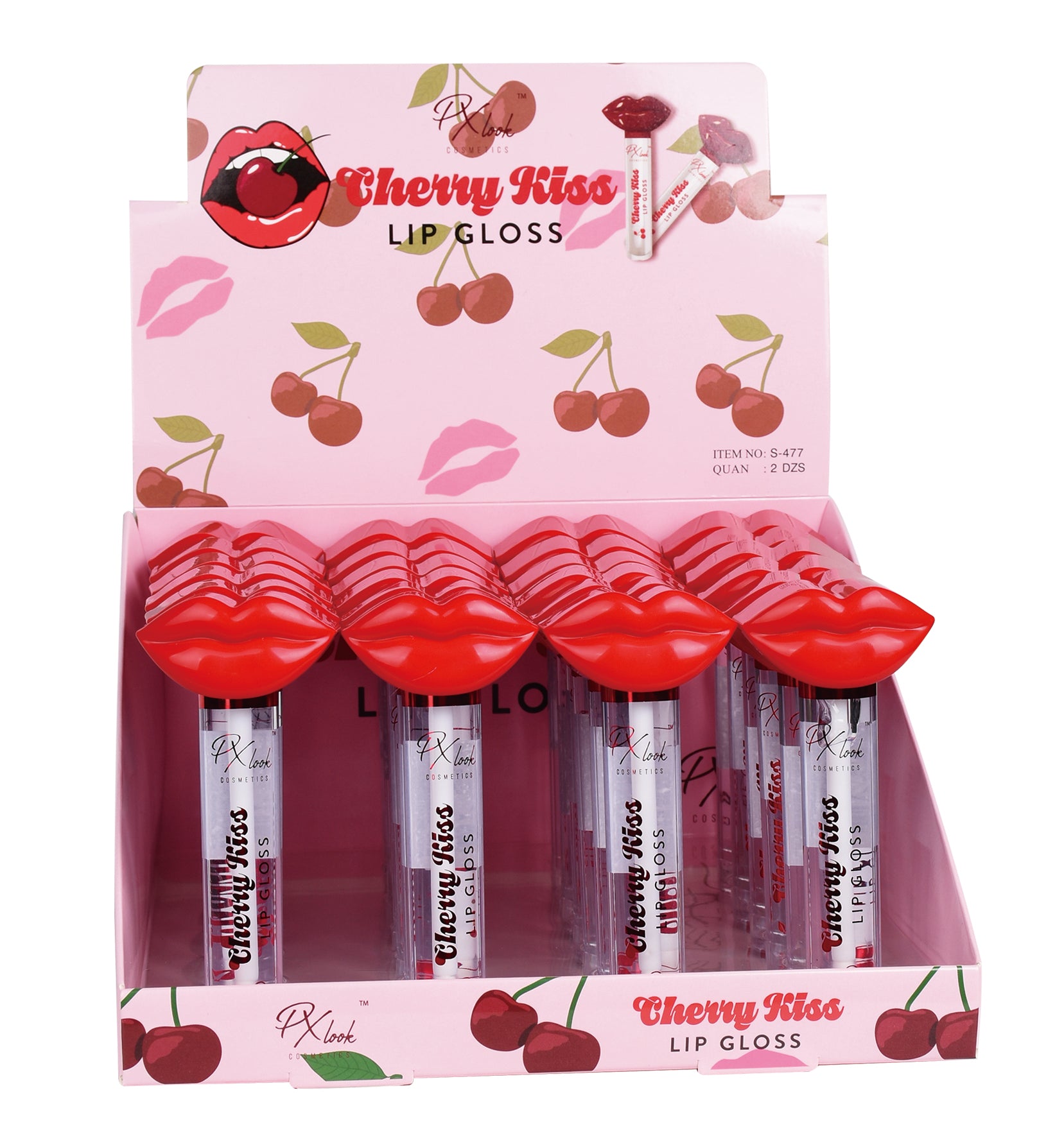 Cherry Kiss Lip Gloss | Lip Gloss Clear