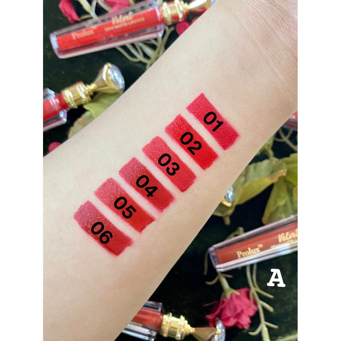 Prolux Velvet Semi-Matte Lipstick, semi matte lipstick, velvet lipstick, velvet liquid lipstick