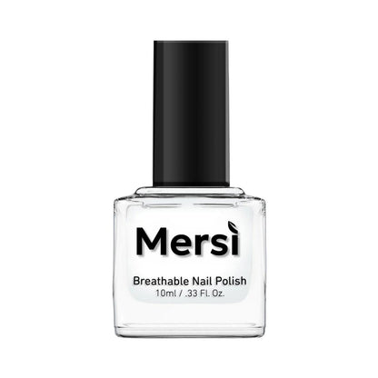 Clear Halal Breathable Top & Base Coat 10ML