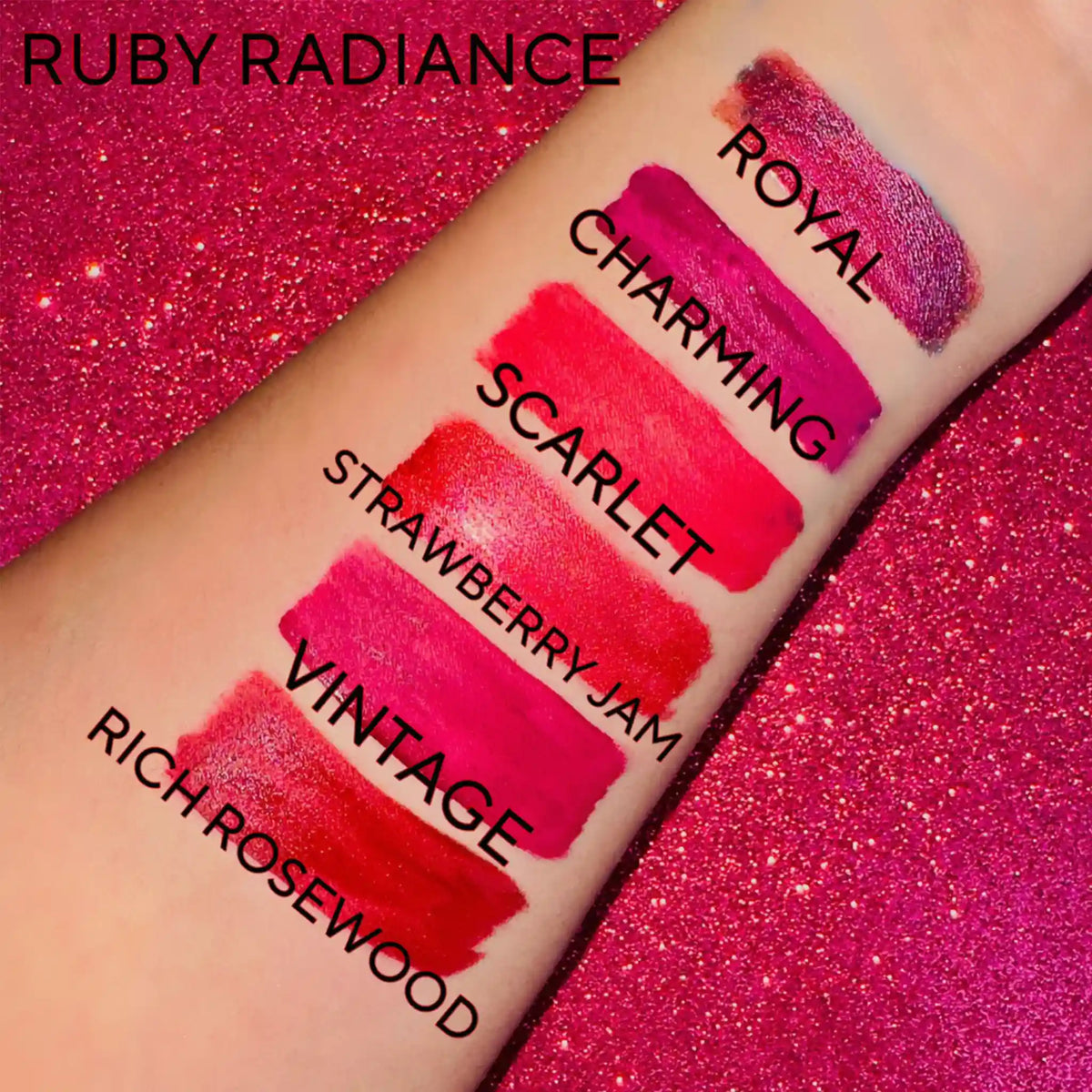 Ruby Ru Lipstick Bubble Gum Scented Ruby Radiance Metallic Matte Red Lipsticks – Prolux ...