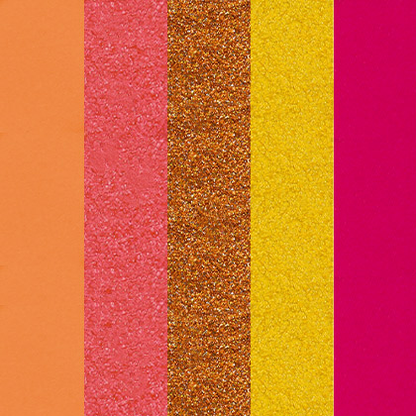 Blooming Hues 5 shade palette