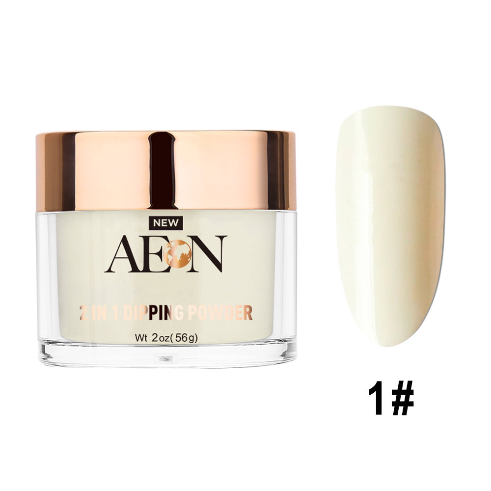 Aeon Acrylic Powder - Arctic White 2 oz - #1