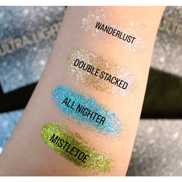 Prolux Ultra Light Pressed Glitter Palette, cosmetic glitter palette​, glitter makeup palette​, glitter eyeshadow palette​