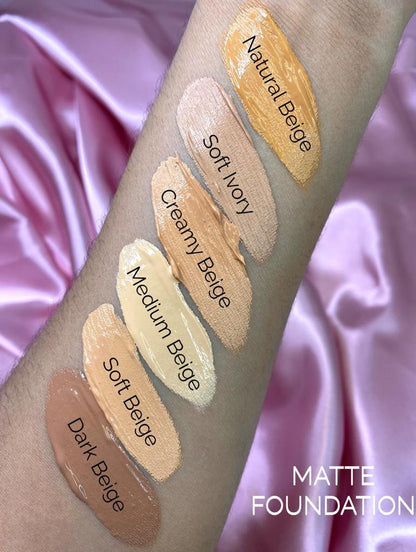 Base de maquillaje matificante ligera