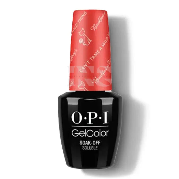 OPI Gel Color - Breakfast at Tiffany's - Can't Tame A Wild Thing GC H15 (D)