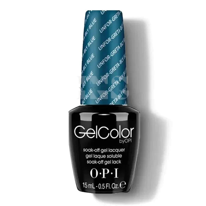 OPI Gel Color - Germany Fall 2012 - Unfor-greta-bly Blue GC  G24 (D)